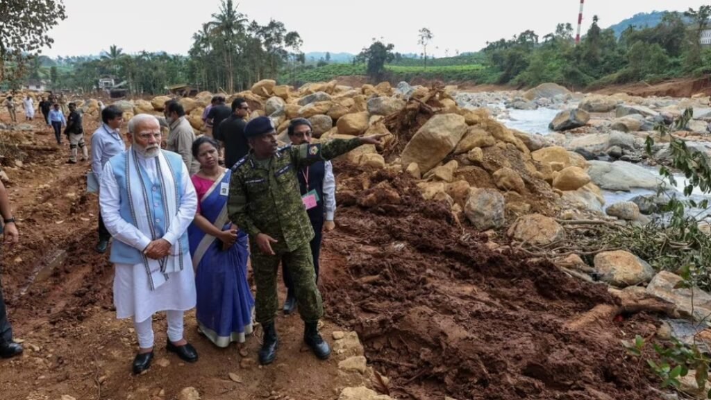 PM Modi Visits Wayanad After Devastating Landslides​