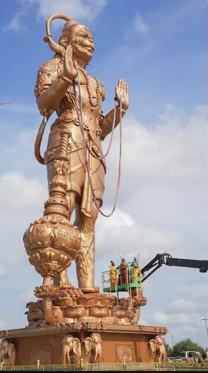 Texas Unveils 90-Foot Hanuman Statue, New Landmark in the U.S.